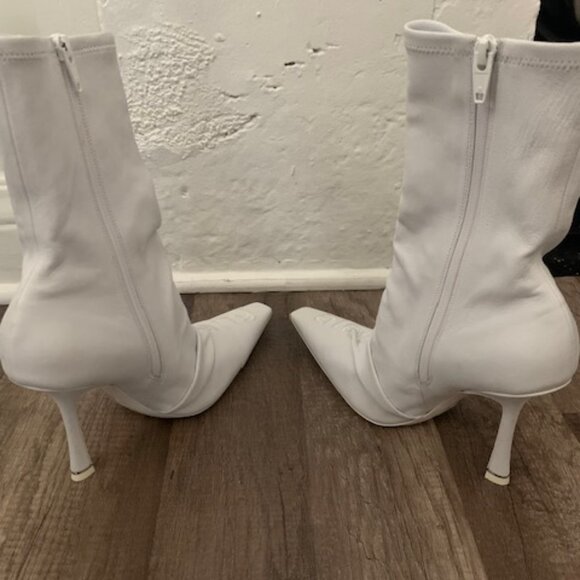 Alexander Wang Vanna High Heel Stretch Mid Calf Boots EU 37 US 7 - Picture 5 of 7
